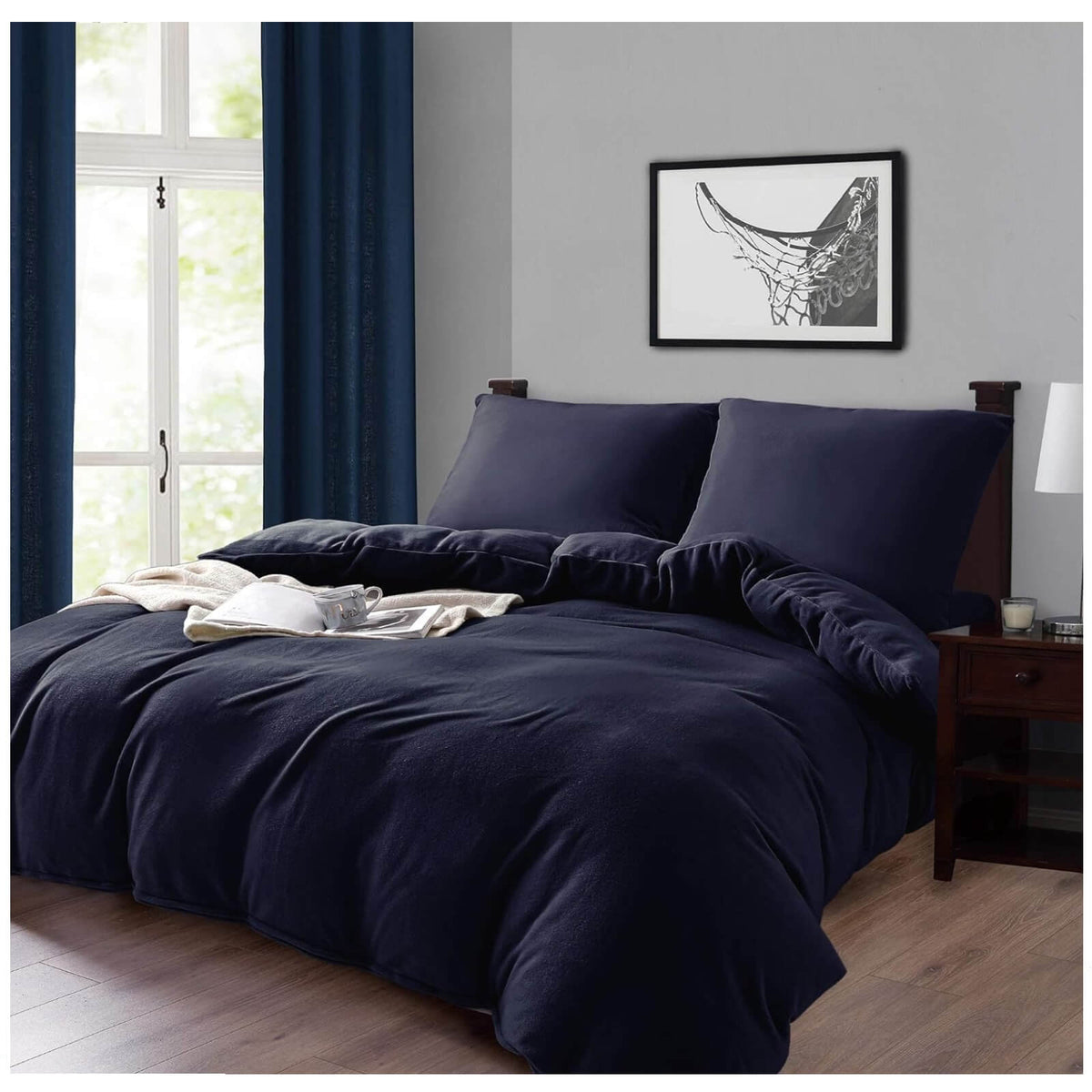 Softan Set Lenjerie de Pat Pilota 135x200cm Perna 80x80cm