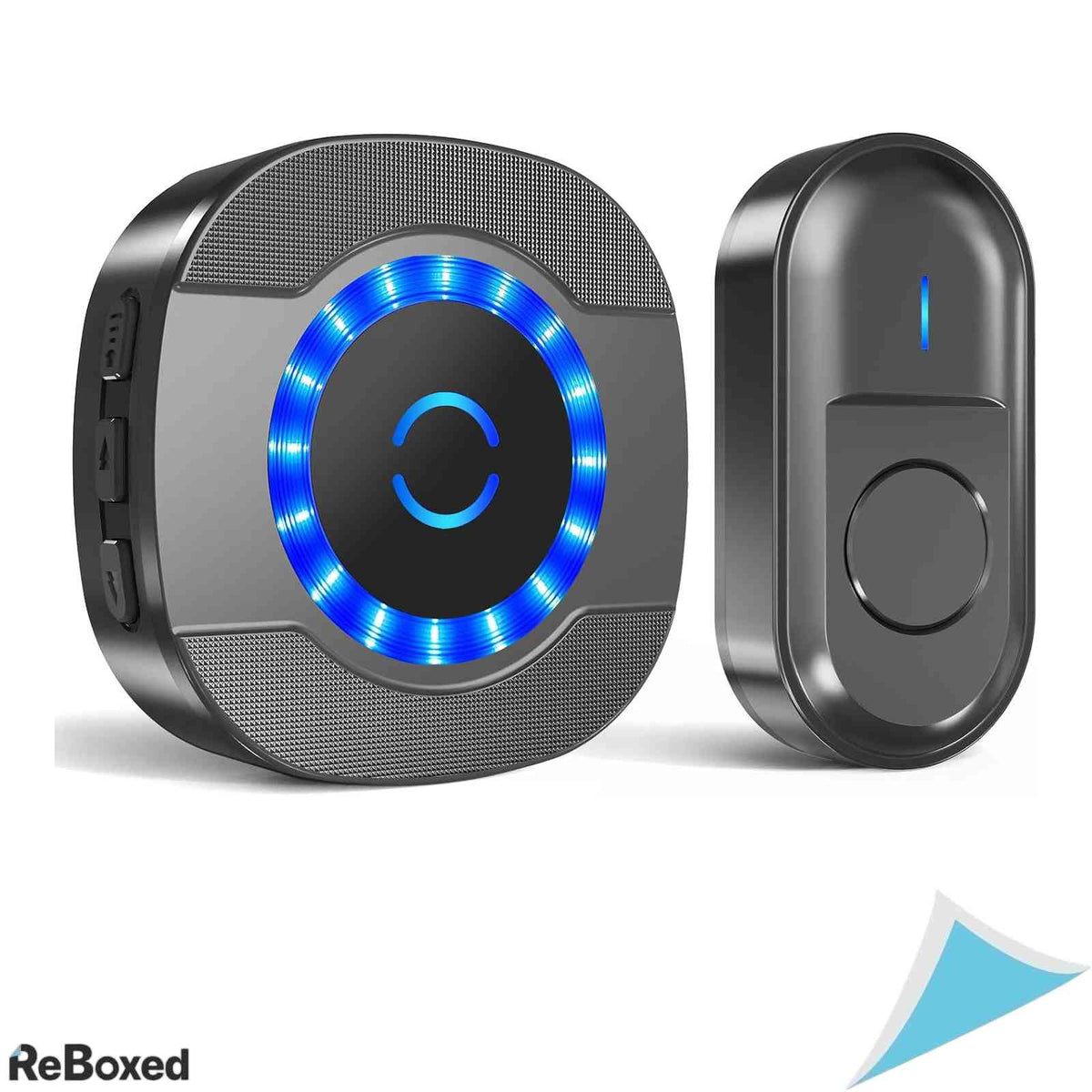 Sonerie Fara Fir de Exterior SURFOU Impermeabila IP55 Raza 300m 55 Melodii LED Negru