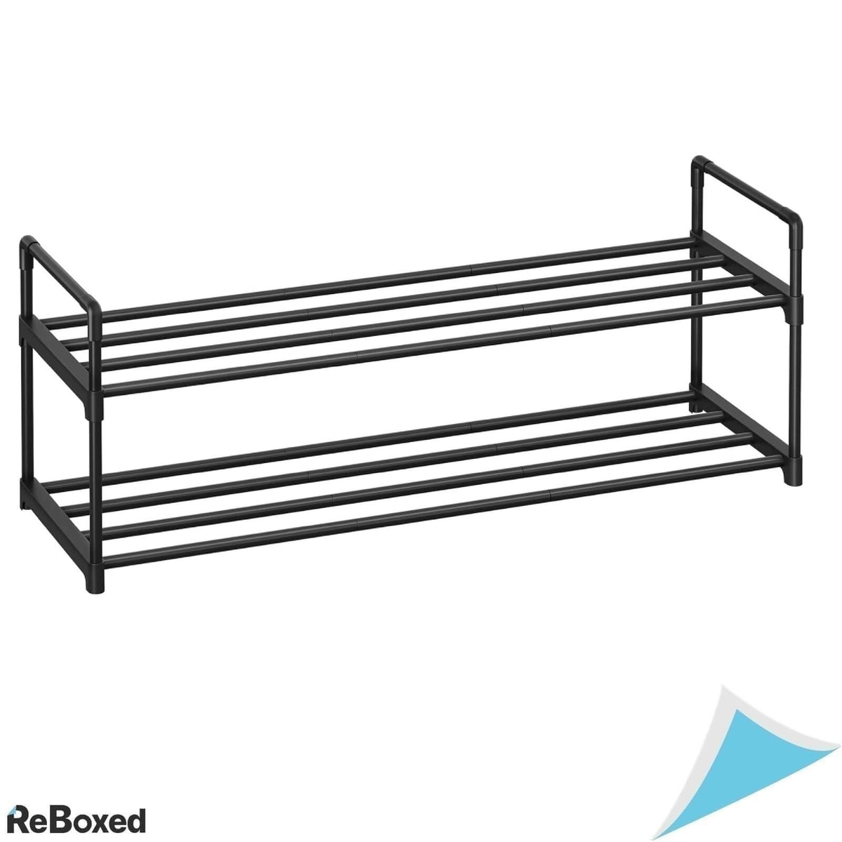 Songmics 2 Etajera Incaltaminte 30x92x34 cm Negru