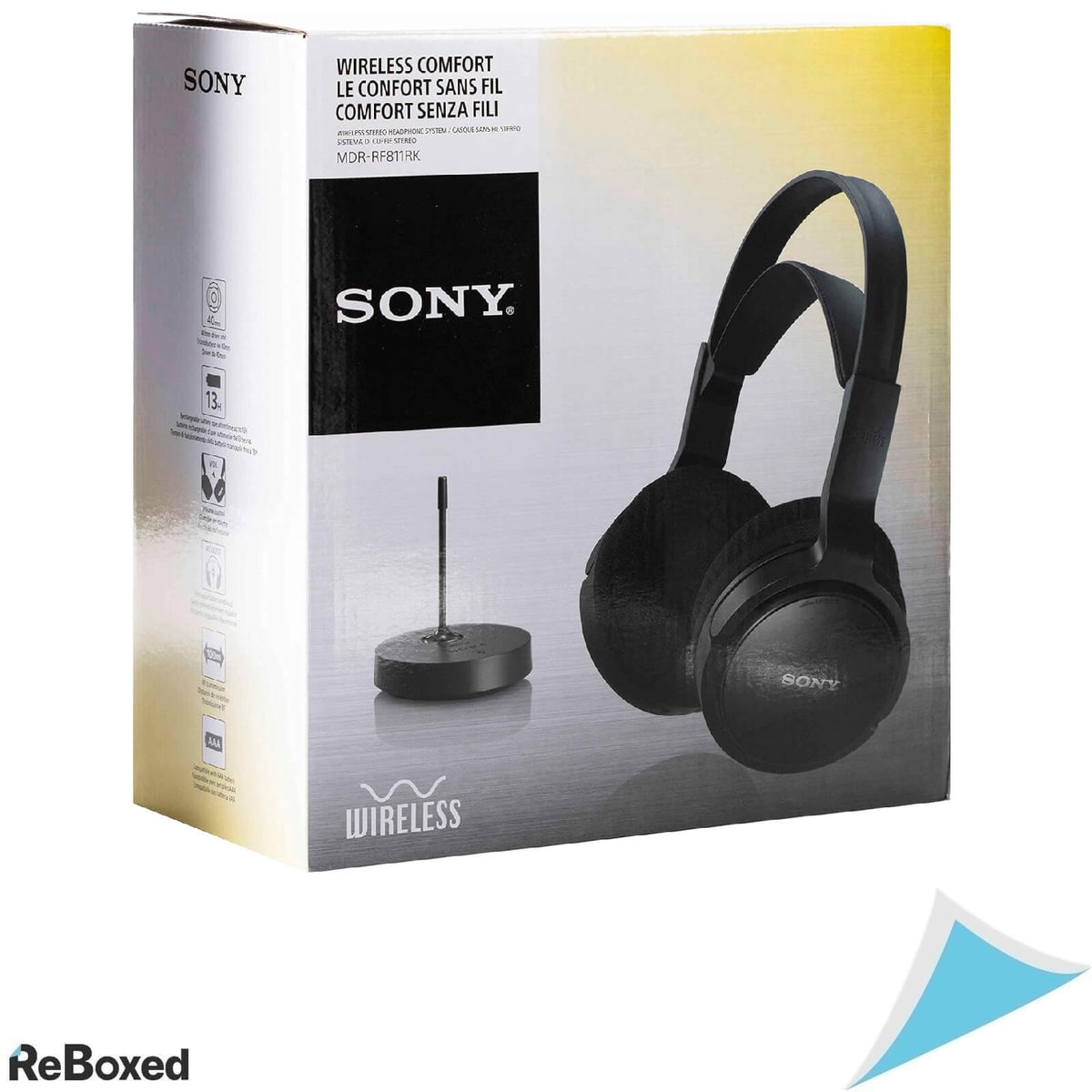 Sony MDR RF811RK Casti Over-Ear Wireless Bluetooth Negru