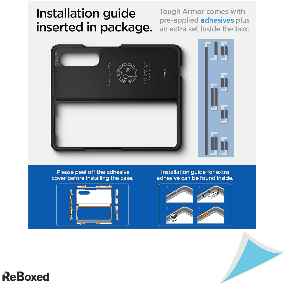 Spigen Tough Armor Husa de Protectie cu Balama Samsung Z Fold 3