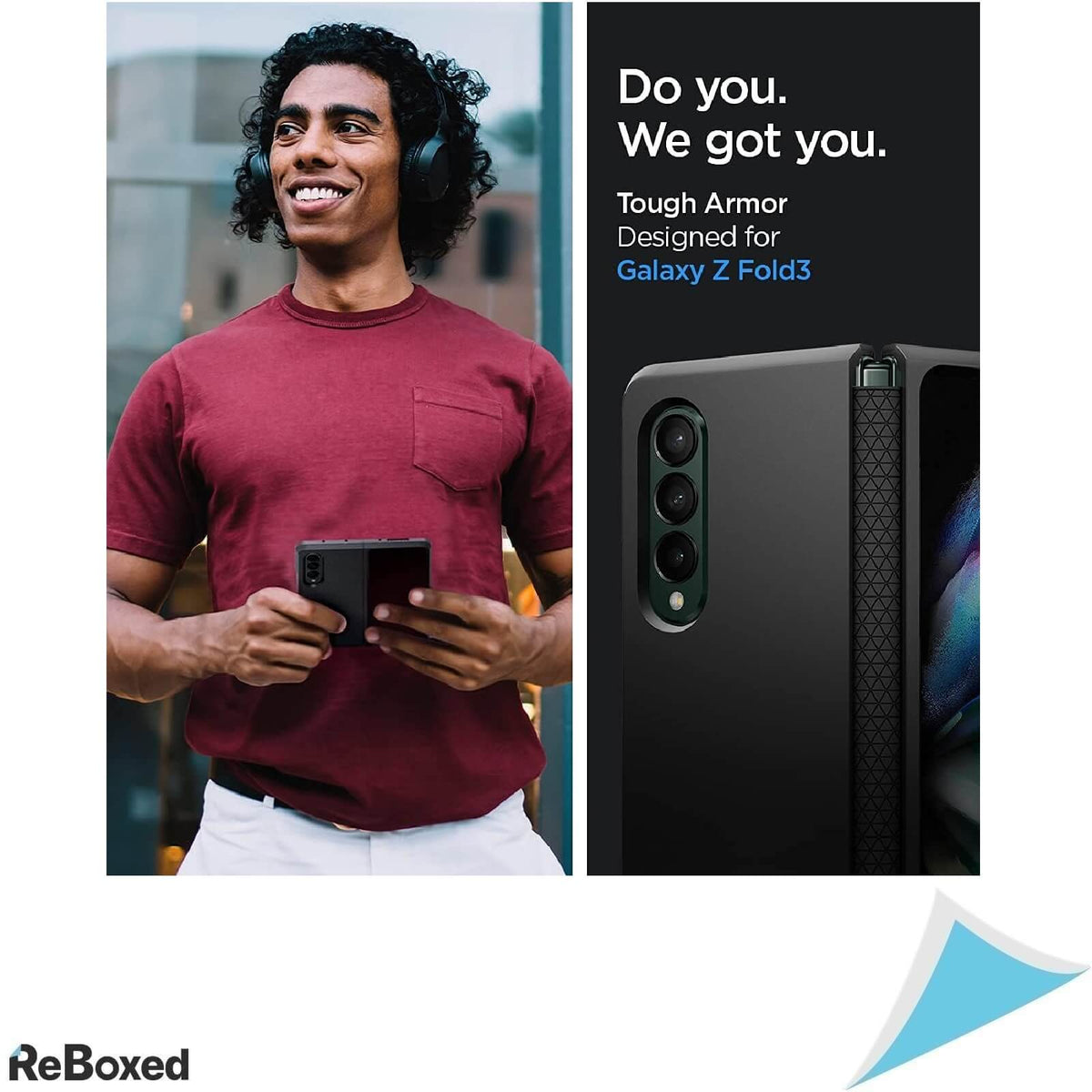 Spigen Tough Armor Husa de Protectie cu Balama Samsung Z Fold 3