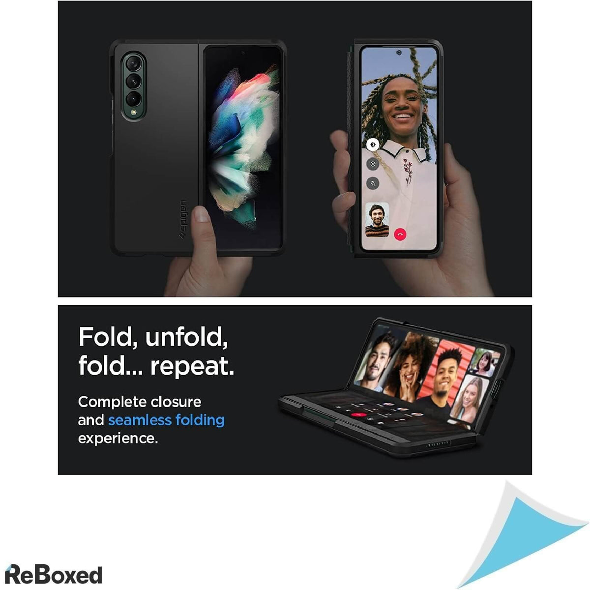 Spigen Tough Armor Husa de Protectie cu Balama Samsung Z Fold 3