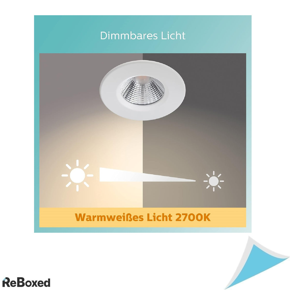 Spot LED Incastrat Philips Dive SL261, 5.5W, Dimmabil, IP65
