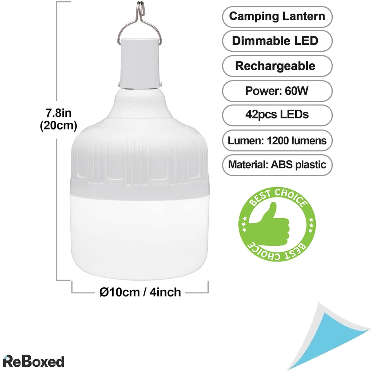 Spurtar Lampa de Camping LED 60W 5 Moduri de Iluminare