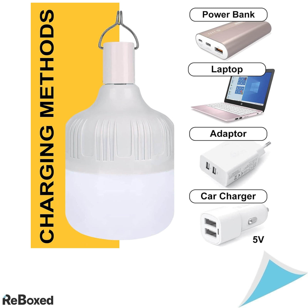 Spurtar Lampa de Camping LED 60W 5 Moduri de Iluminare
