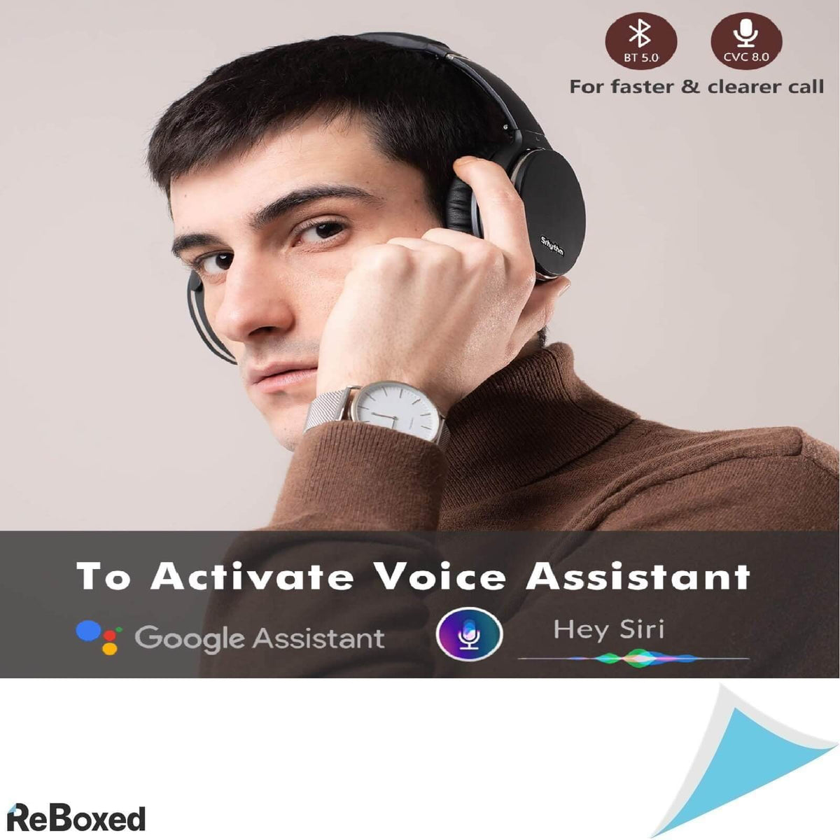 Srhtyhm NC35 Casti Audio Over-Ear ANC Mega Bass IPX4