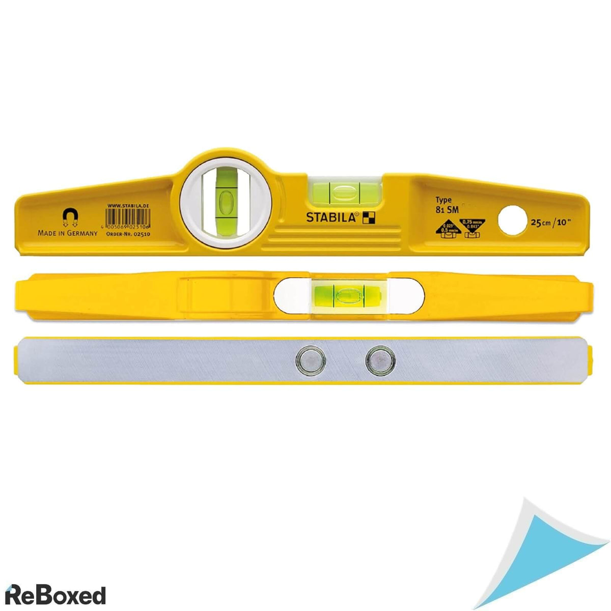 Stabila 81S-10mh Nivela cu 2 Bule Profil Trapezoidal