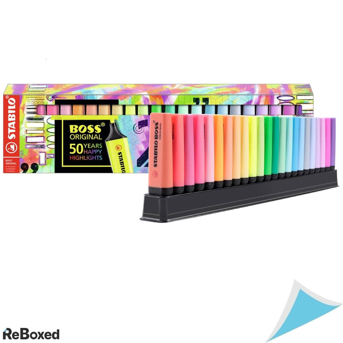 Stalbio Textmarker Boss Original Set 23 de Culori