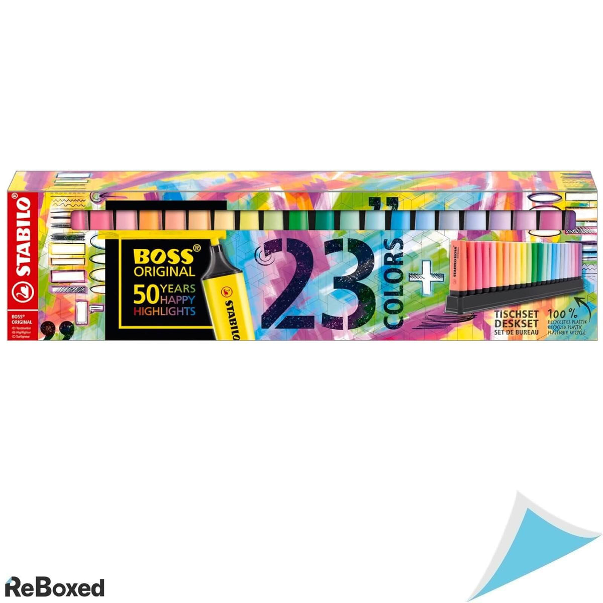 Stalbio Textmarker Boss Original Set 23 de Culori
