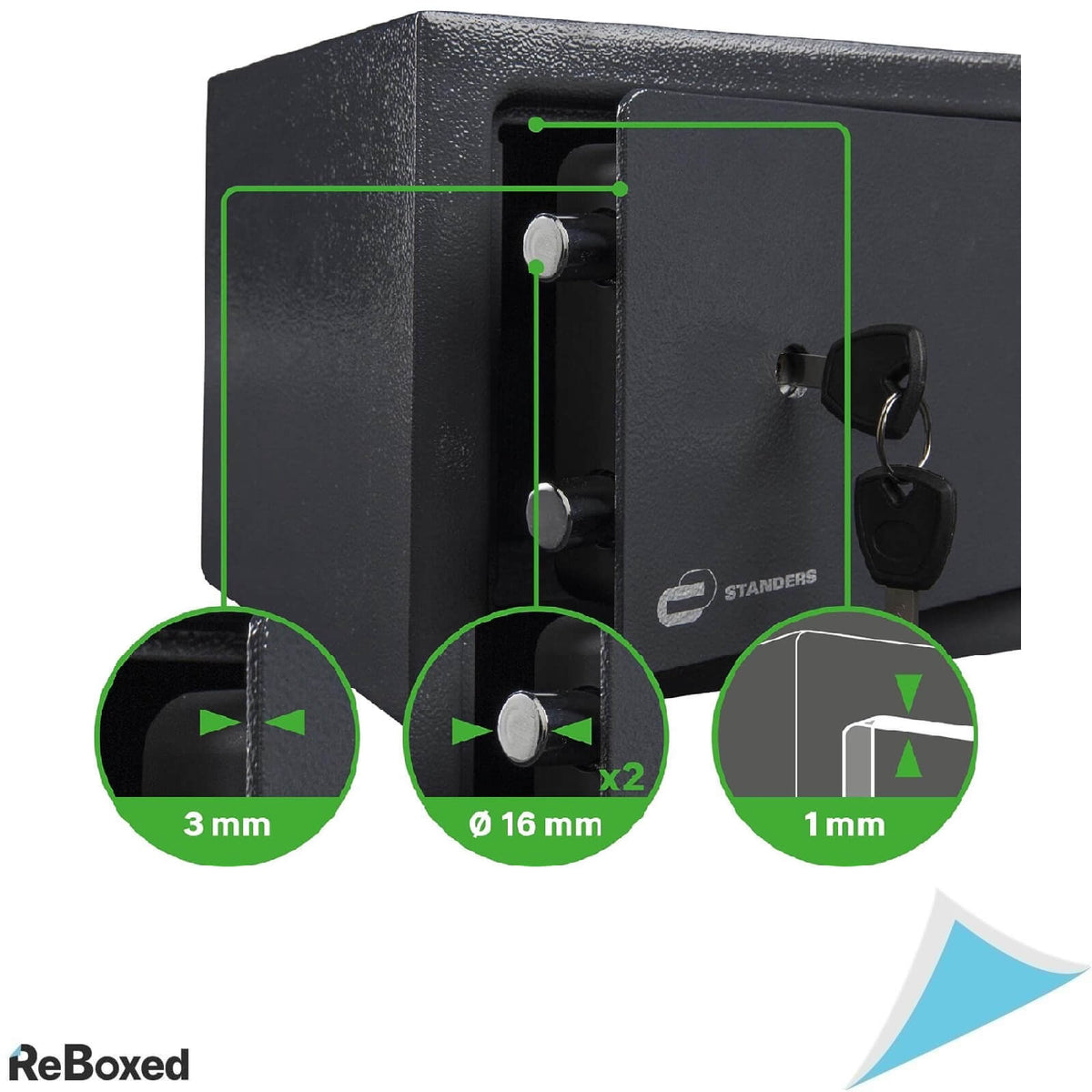 Standers Seif de Perete 9L 18x20x28 cm