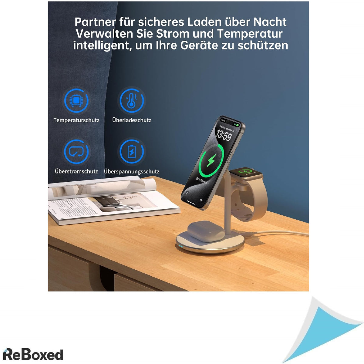 Statie de incarcare 3 in 1 MagSafe wireless