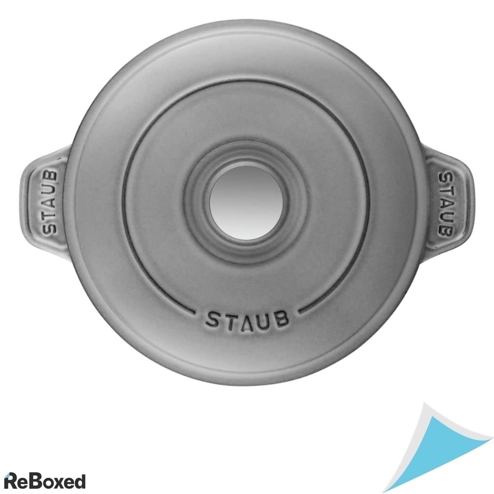 Staub 40509-578 Vas cu Capac din Fonta 20cm Graphite Grey