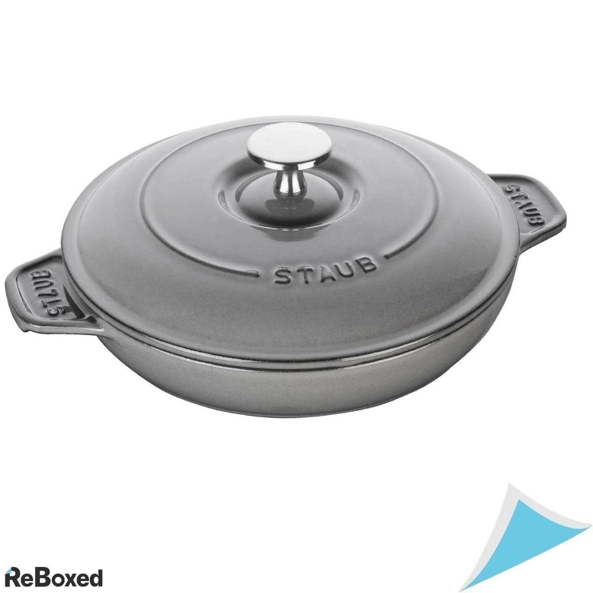 Staub 40509-578 Vas cu Capac din Fonta 20cm Graphite Grey
