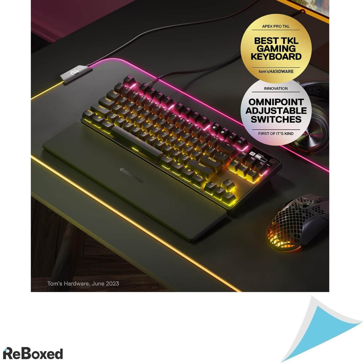 SteelSeries Apex Pro TKL Tastatura Gaming OLED Layout German