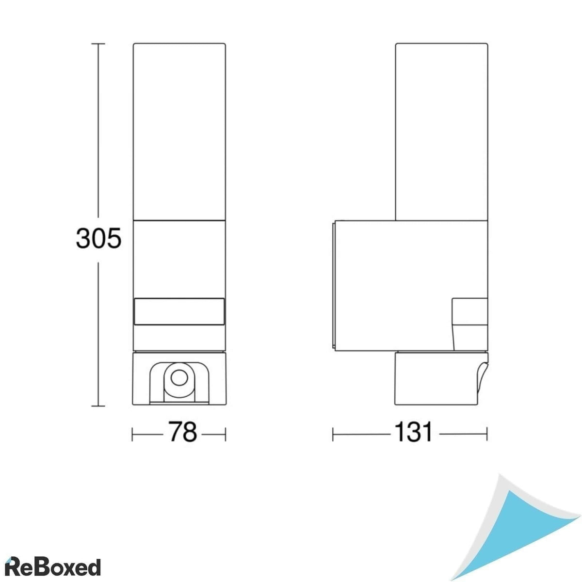 Steinel L620 Lampa LED cu Senzor Camera WiFi Intercom Exterior