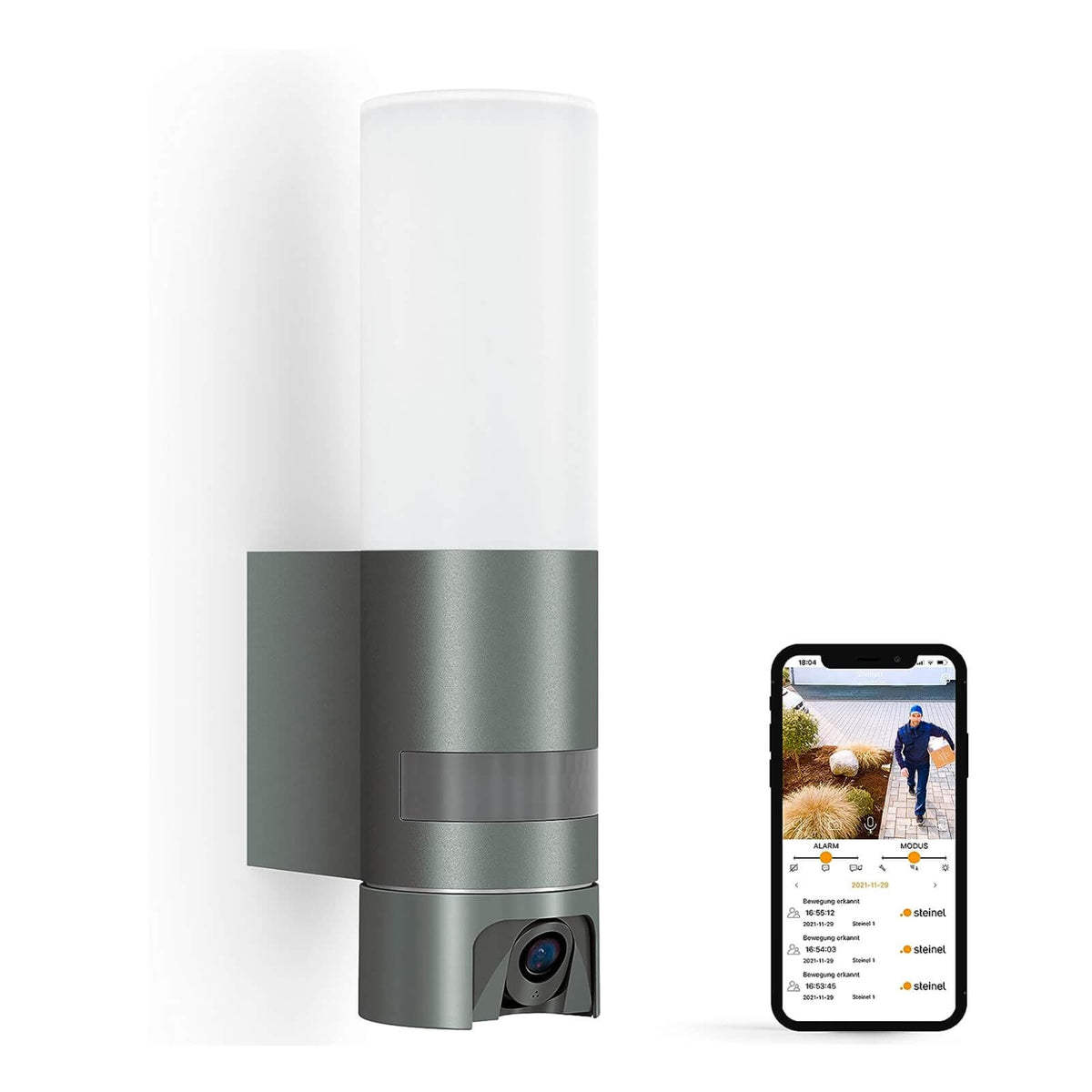 Steinel L620 Lampa LED cu Senzor Camera WiFi Intercom Exterior