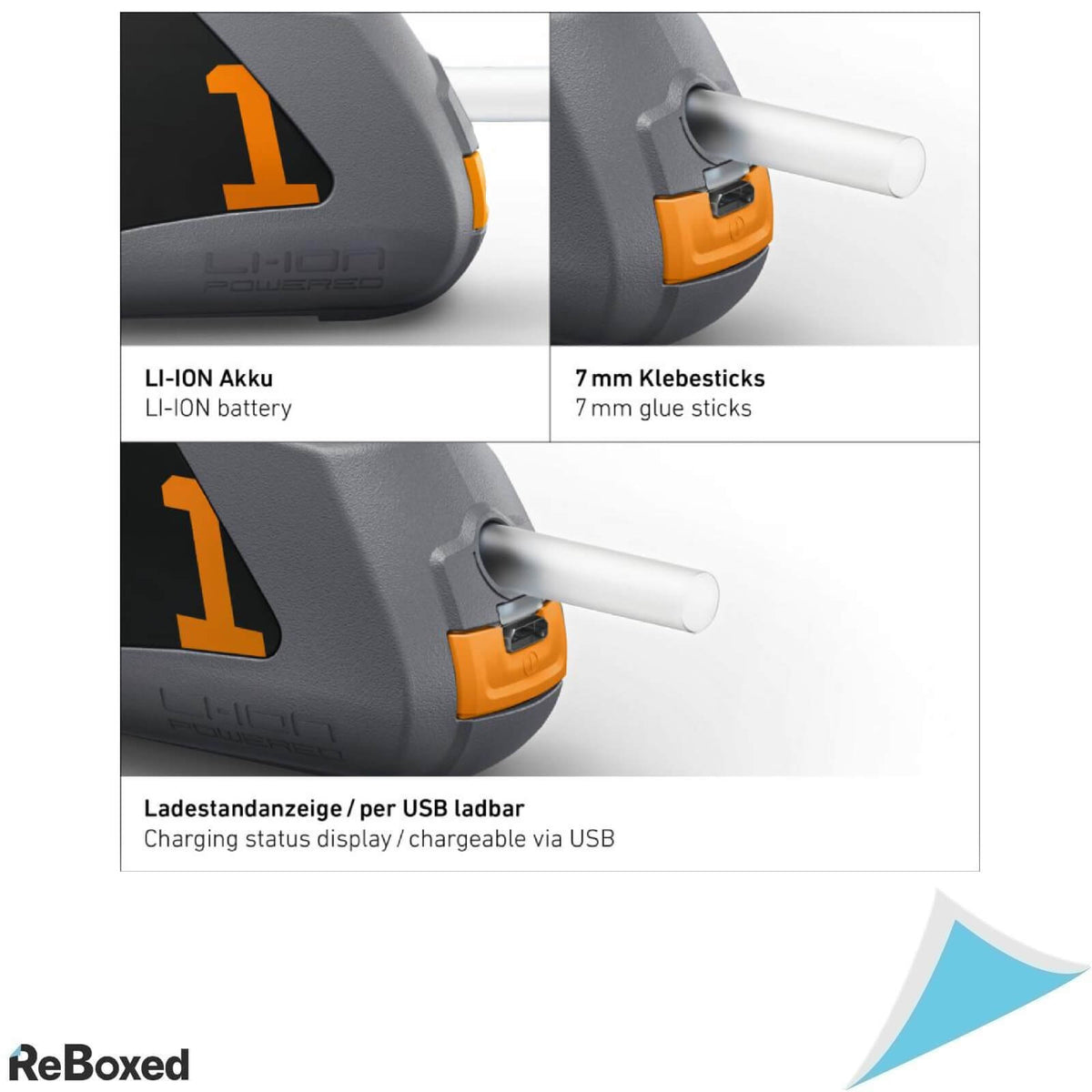 Steinel MobilGlue 1007-S Pistol de Lipit cu Adeviz cu Baterie