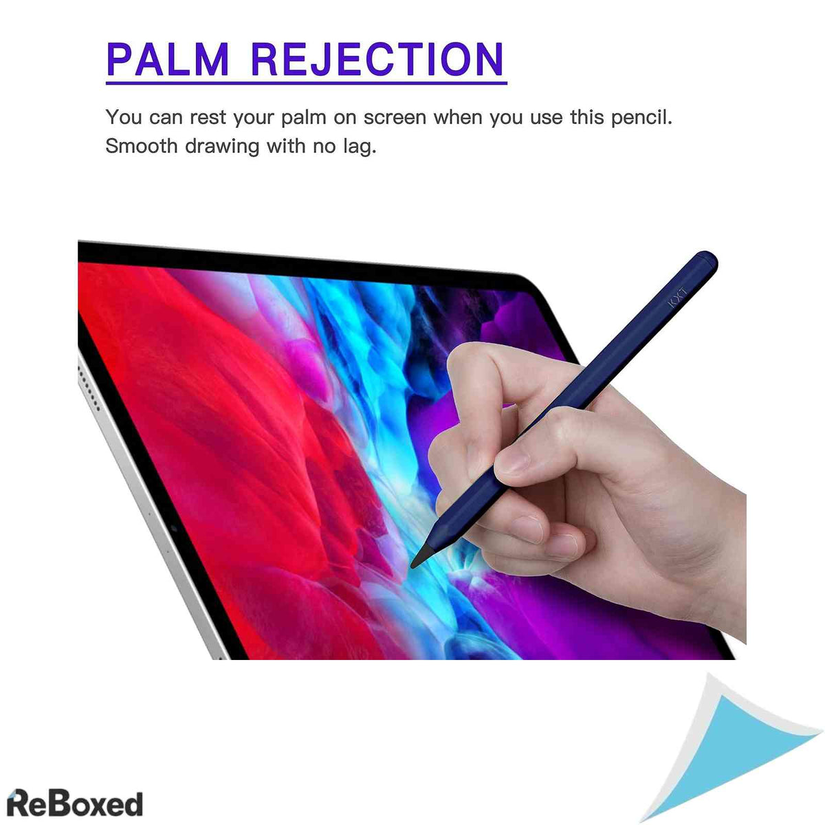 Stylus Pen pentru Apple iPad 2018-2025 KXT, Albastru