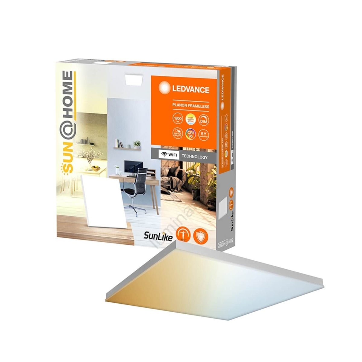 SUN@HOME Plafoniera LED 20W 1800lm 2200-5000K Ledvance