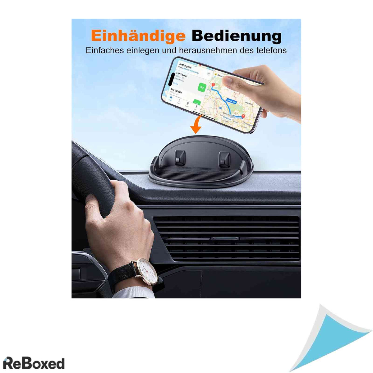 Suport Auto Antiderapant din Silicon pentru Bord Beeasy, Universal