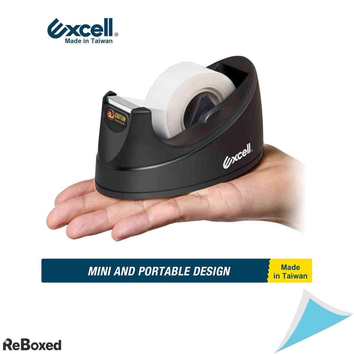 Suport si dispenser de birou pentru banda adeziva Excell Mini Ones