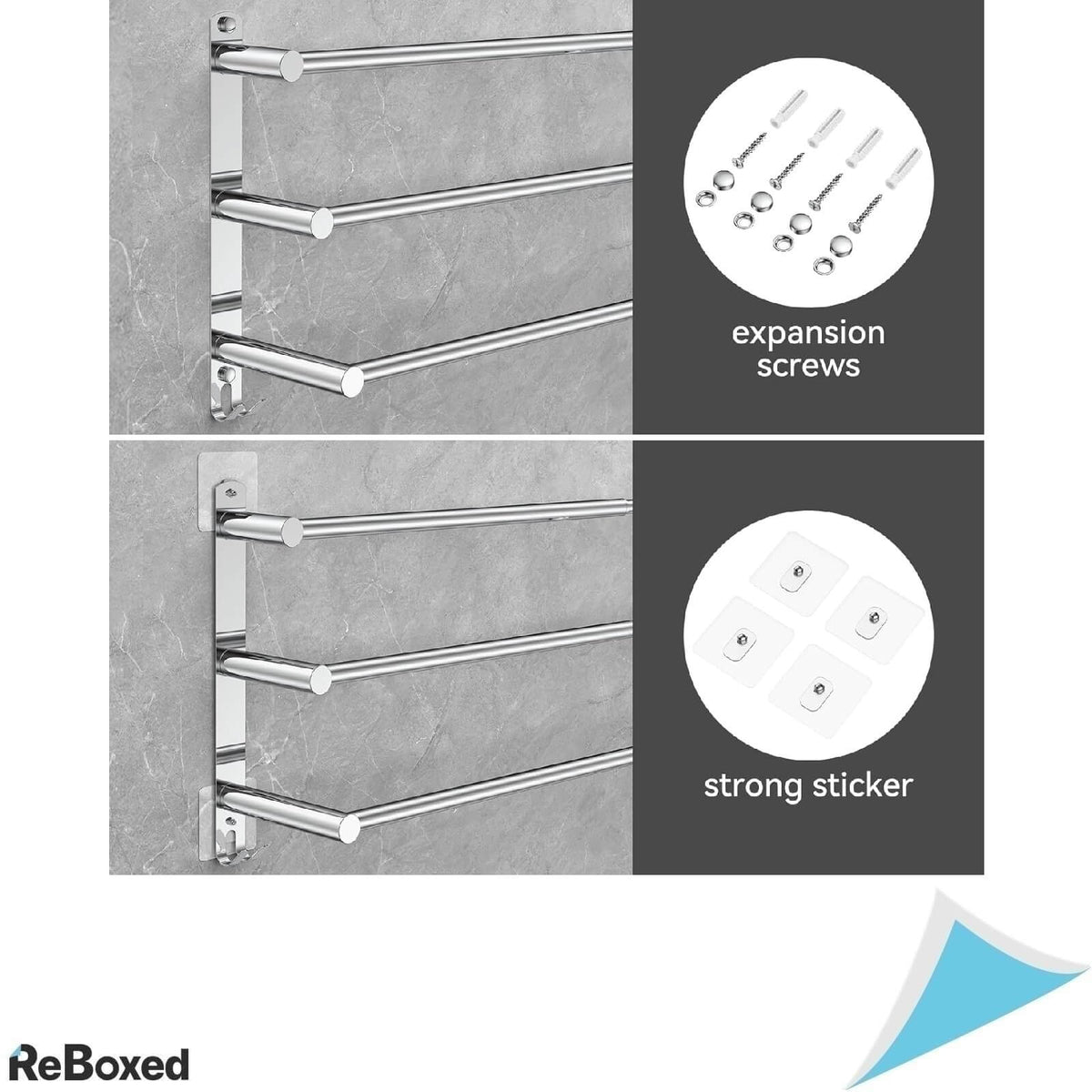 Boyorc Suport pentru Prosoape Extensibil 43-78 cm