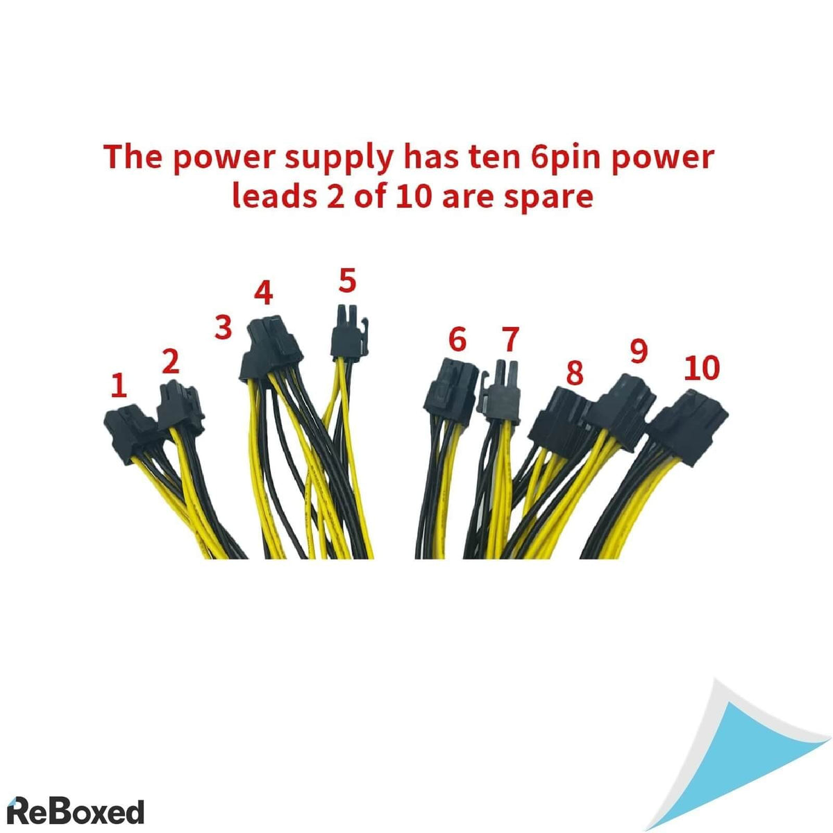 GeekPC Sursa de Alimentare 2000W Mining 12V 166A 8xGPU