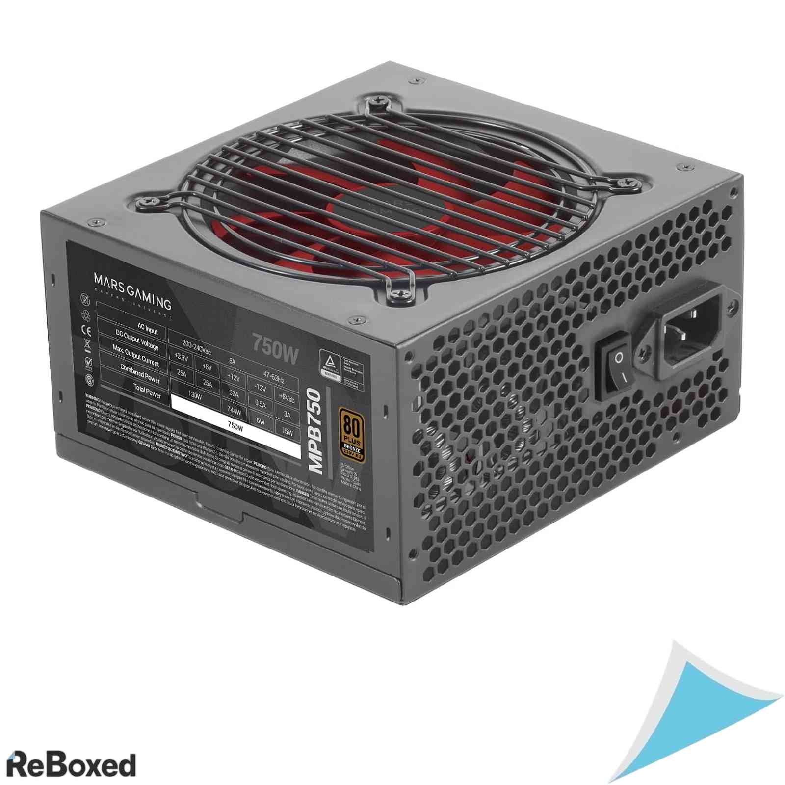 Sursa PC Mars Gaming MPB750 750W 80 Plus Bronze 230V
