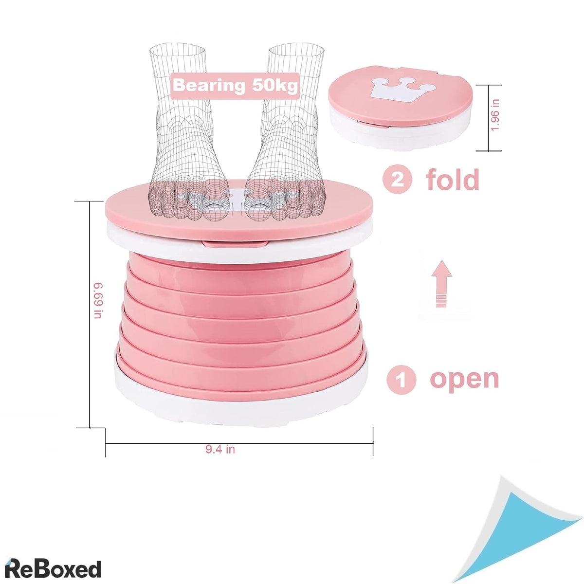 SVTEOKO Travel Potty 2-in-1 – Olita portabila pliabila pentru calatorii