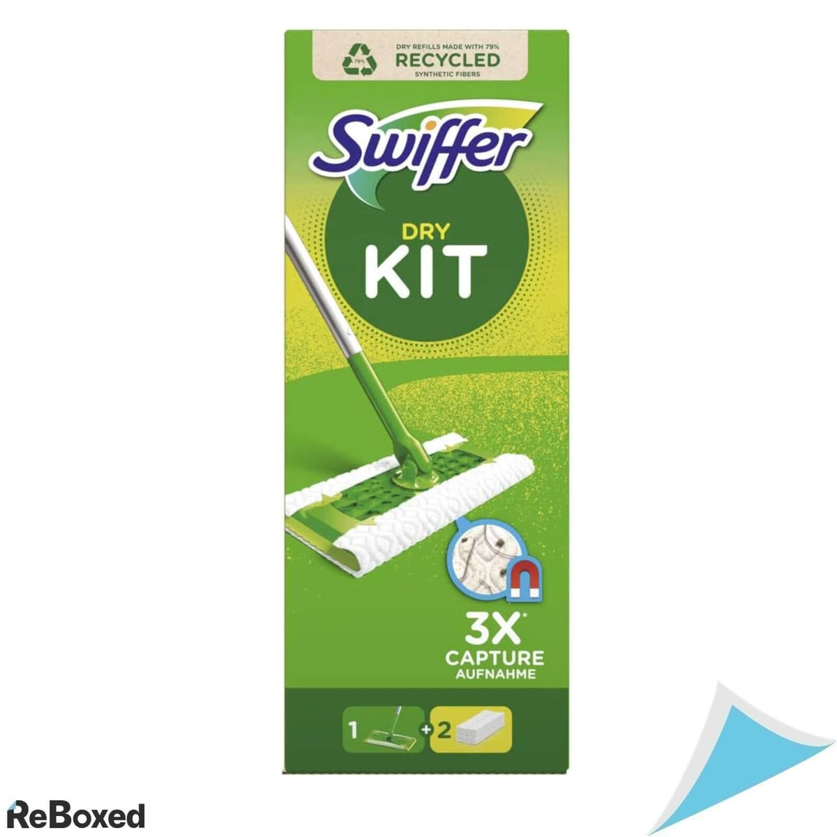 Swiffer Kit Dry Set Mop 2 Lavete