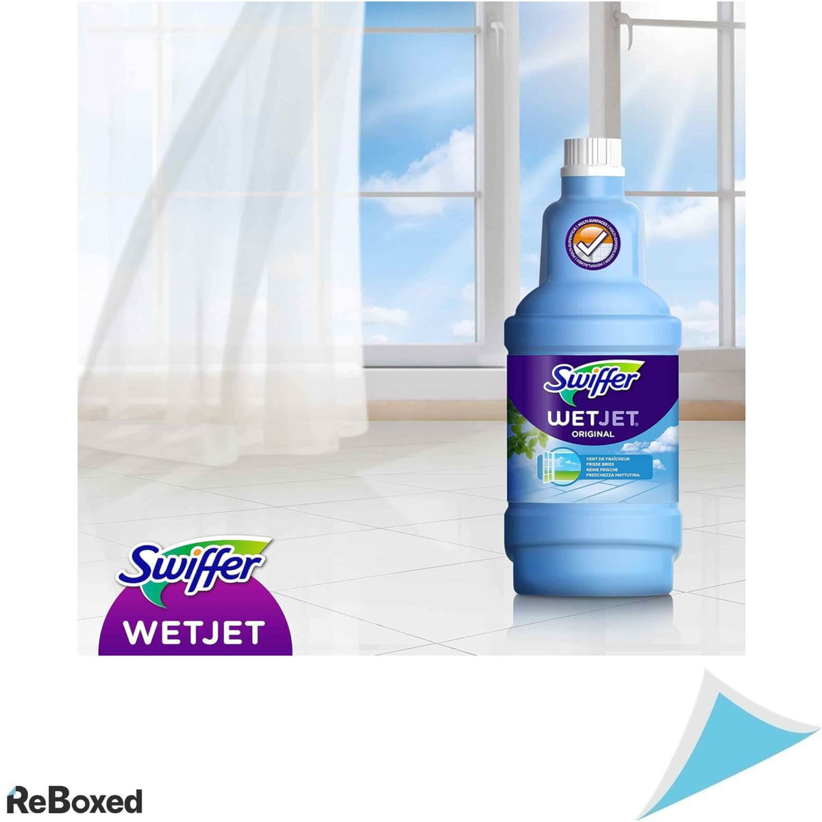 Swiffer Wet Jet Mop Plat cu Pulverizator si 5 Rezerve Umede