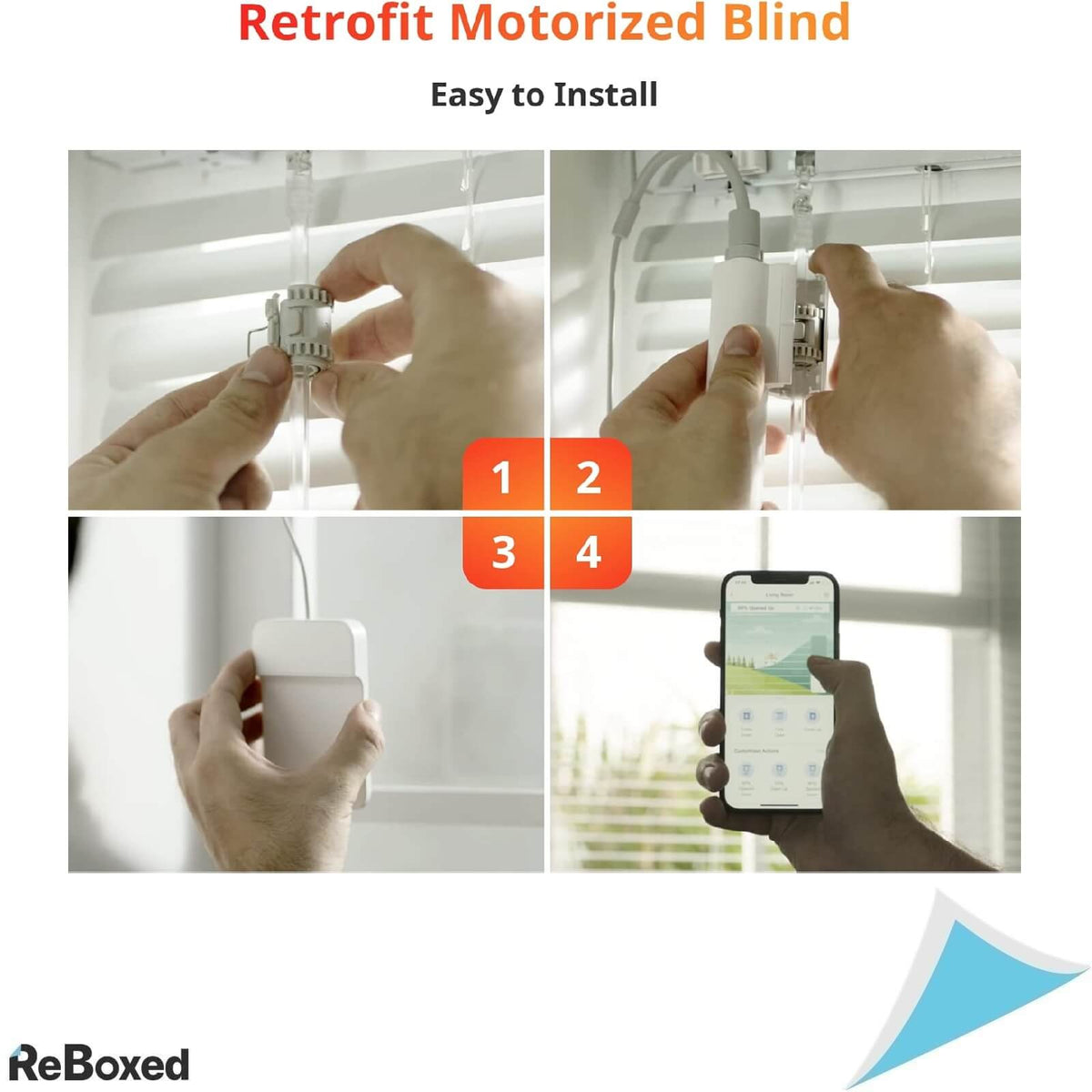 SwitchBot Blind Tilt Motor pentru Jaluzele Orizontale