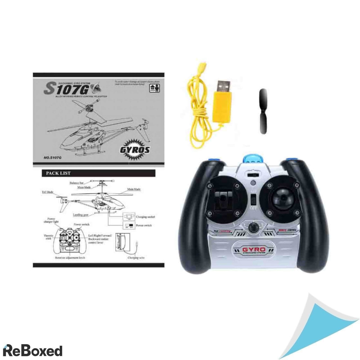 Syma S107G Elicopter cu Telecomanda Metal+ABS 2 Motoare