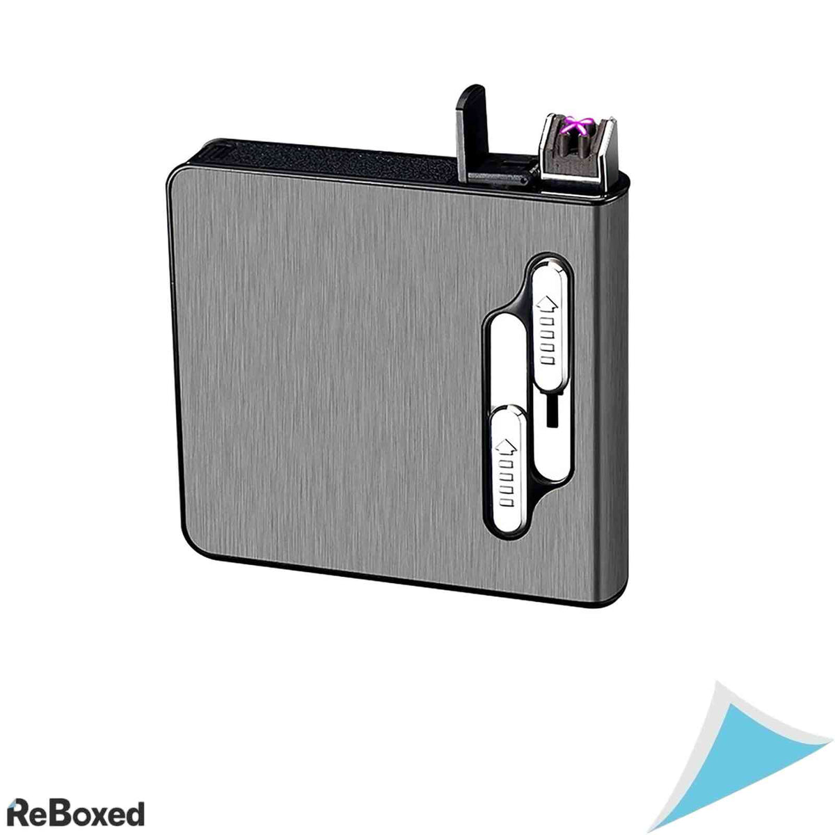Tabachera 2 in 1 cu Bricheta Electrica Reincarcabila USB SCYDAO, Capacitate 20 Tigari