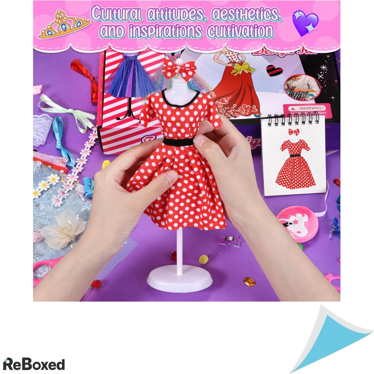 Tacobear 600K Set de Creatie Rochii pentru Papusi