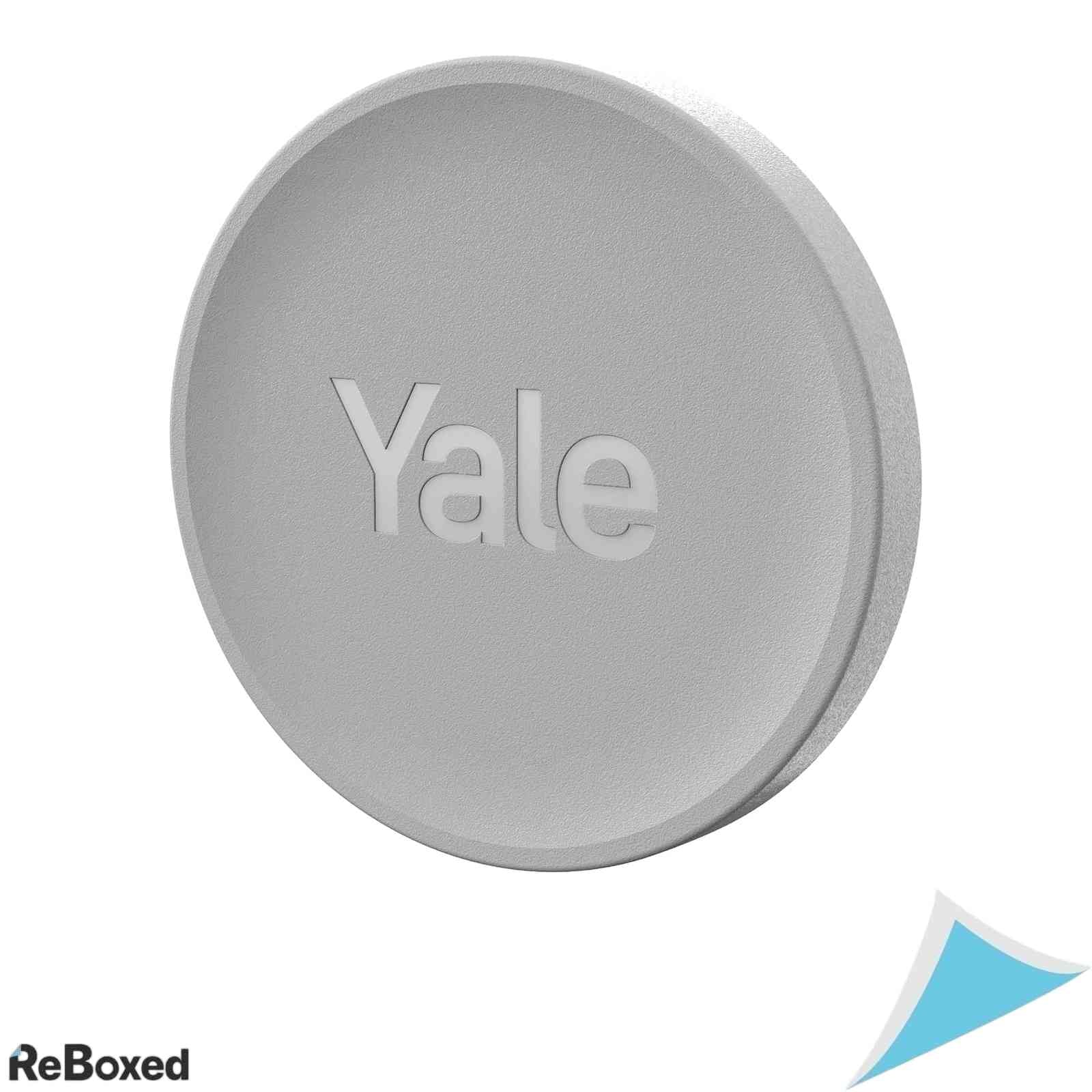 Set 3 Taguri NFC Yale Dot Acces Fara Cheie Atinge Pentru Deblocare Incuietoare Inteligenta Compatibil Yale Linus Smart Lock L2 Argintiu