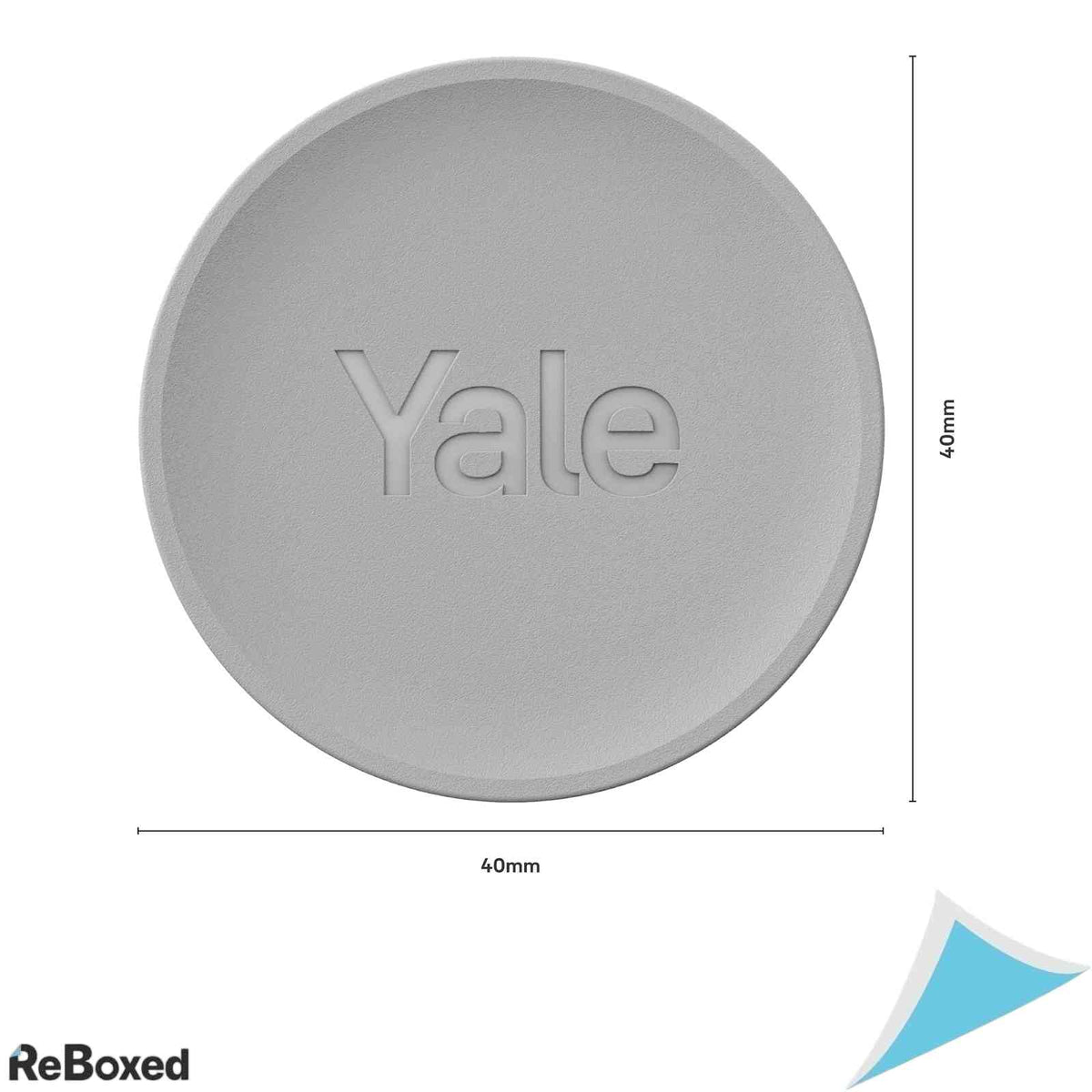 Set 3 Taguri NFC Yale Dot Acces Fara Cheie Atinge Pentru Deblocare Incuietoare Inteligenta Compatibil Yale Linus Smart Lock L2 Argintiu