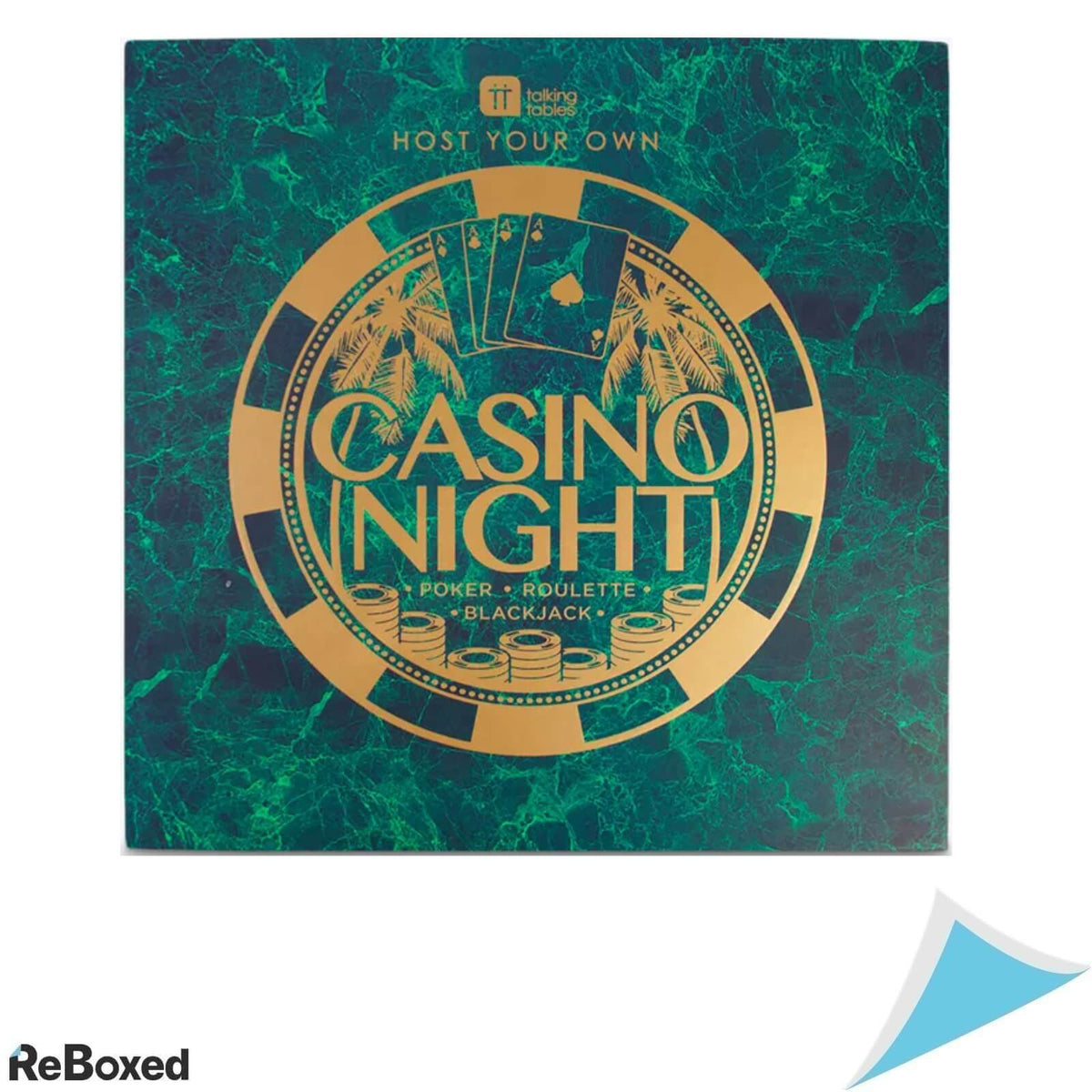 Talking Tables Set de Jocuri Casino Poker Blackjack Ruleta