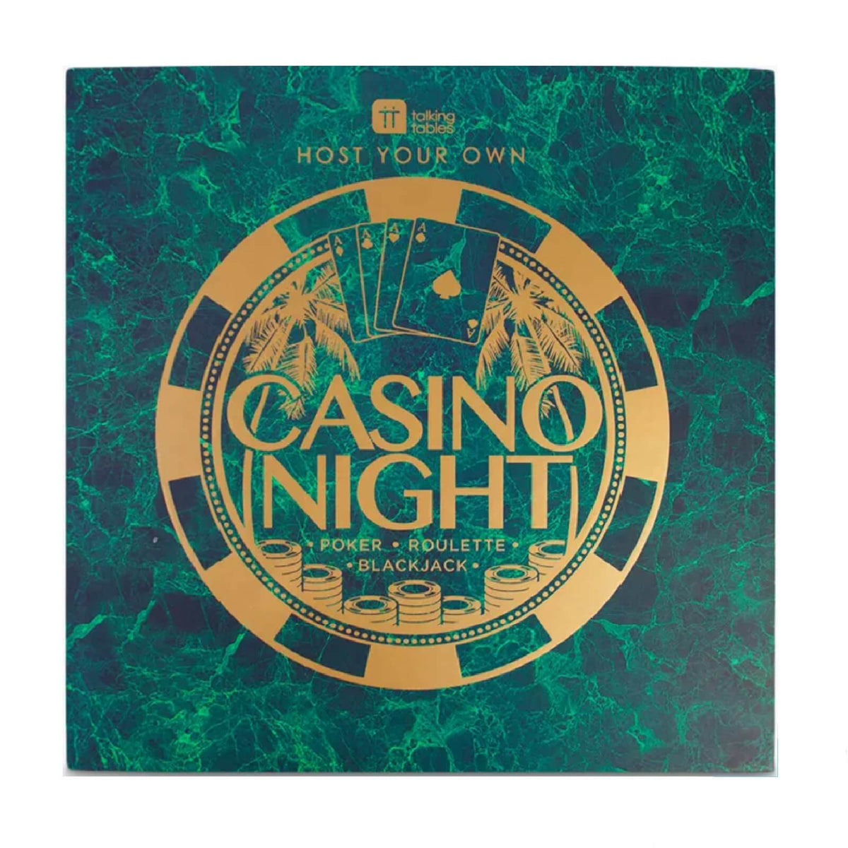 Talking Tables Set de Jocuri Casino Poker Blackjack Ruleta