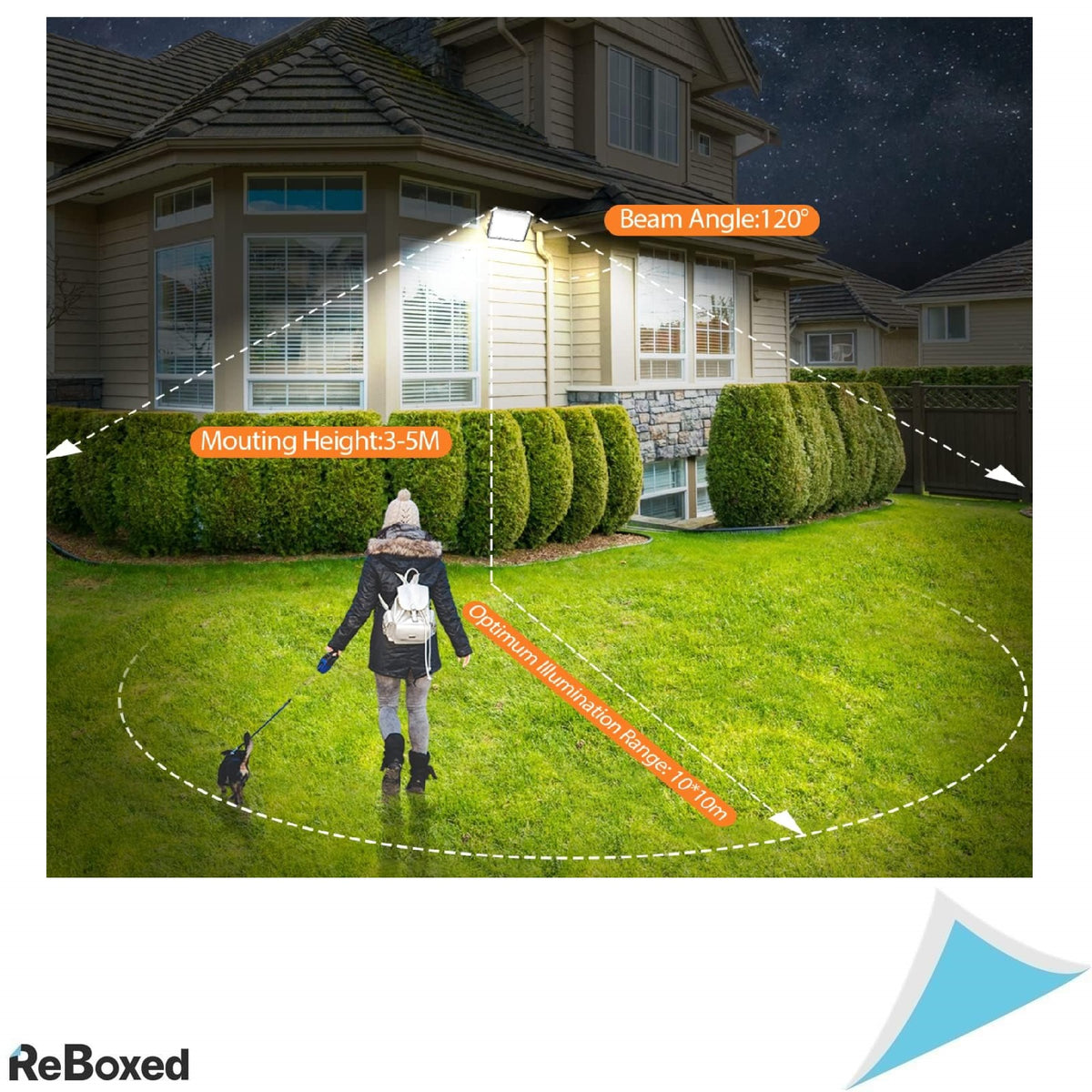 Tasinuo IP67 Proiector LED Outdoor 50W