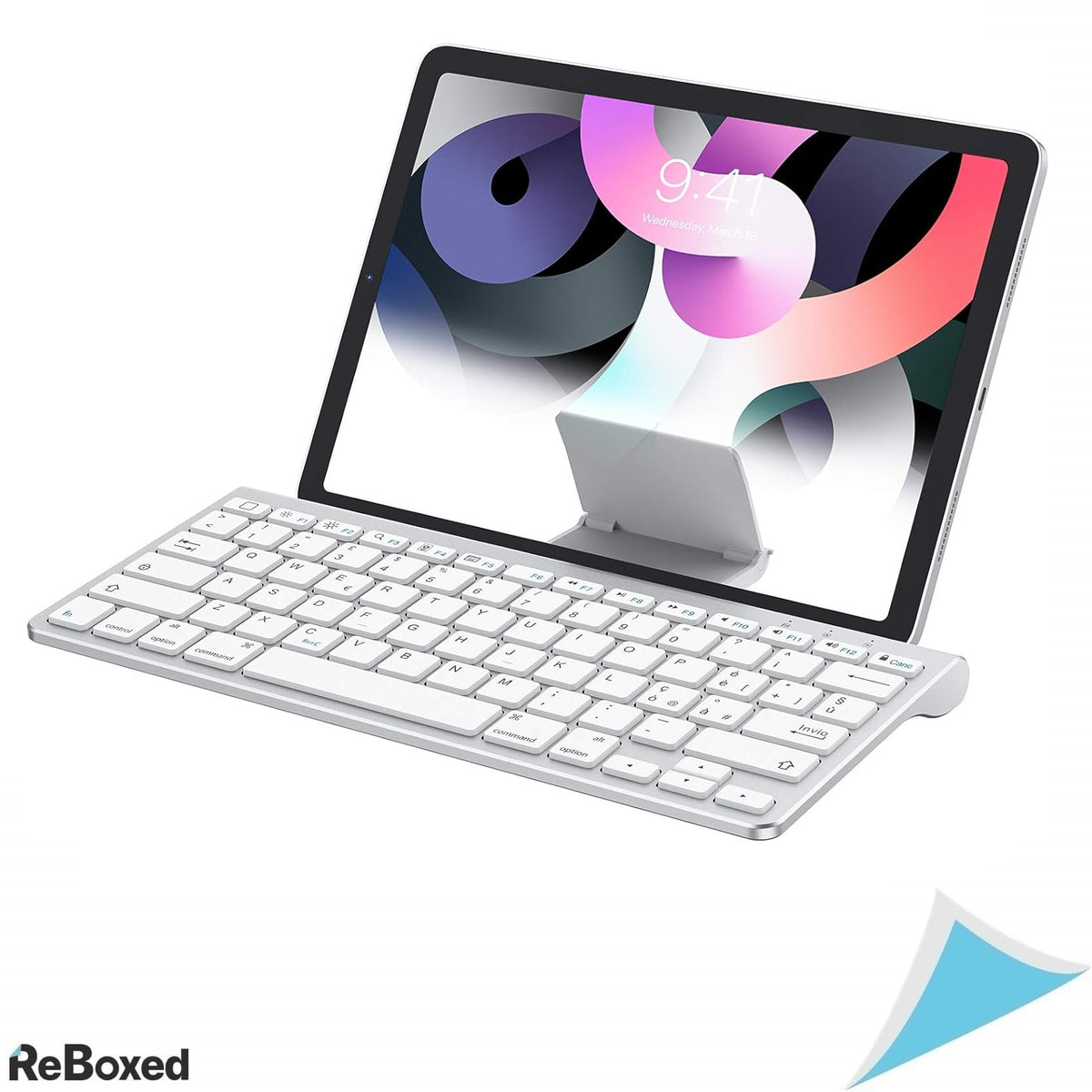 Tastatura Bluetooth OMOTON Wireless pentru iPad – Layout QWERTY Italian