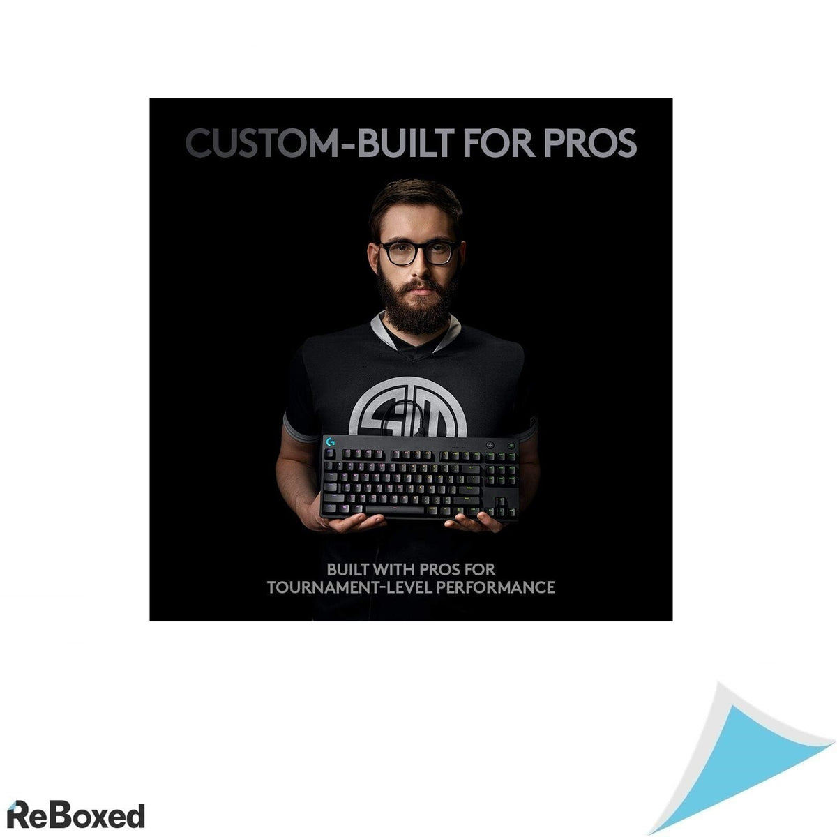 Tastatura Gaming Logitech PRO – Mecanica, GX Blue Clicky, Tenkeyless, RGB LIGHTSYNC