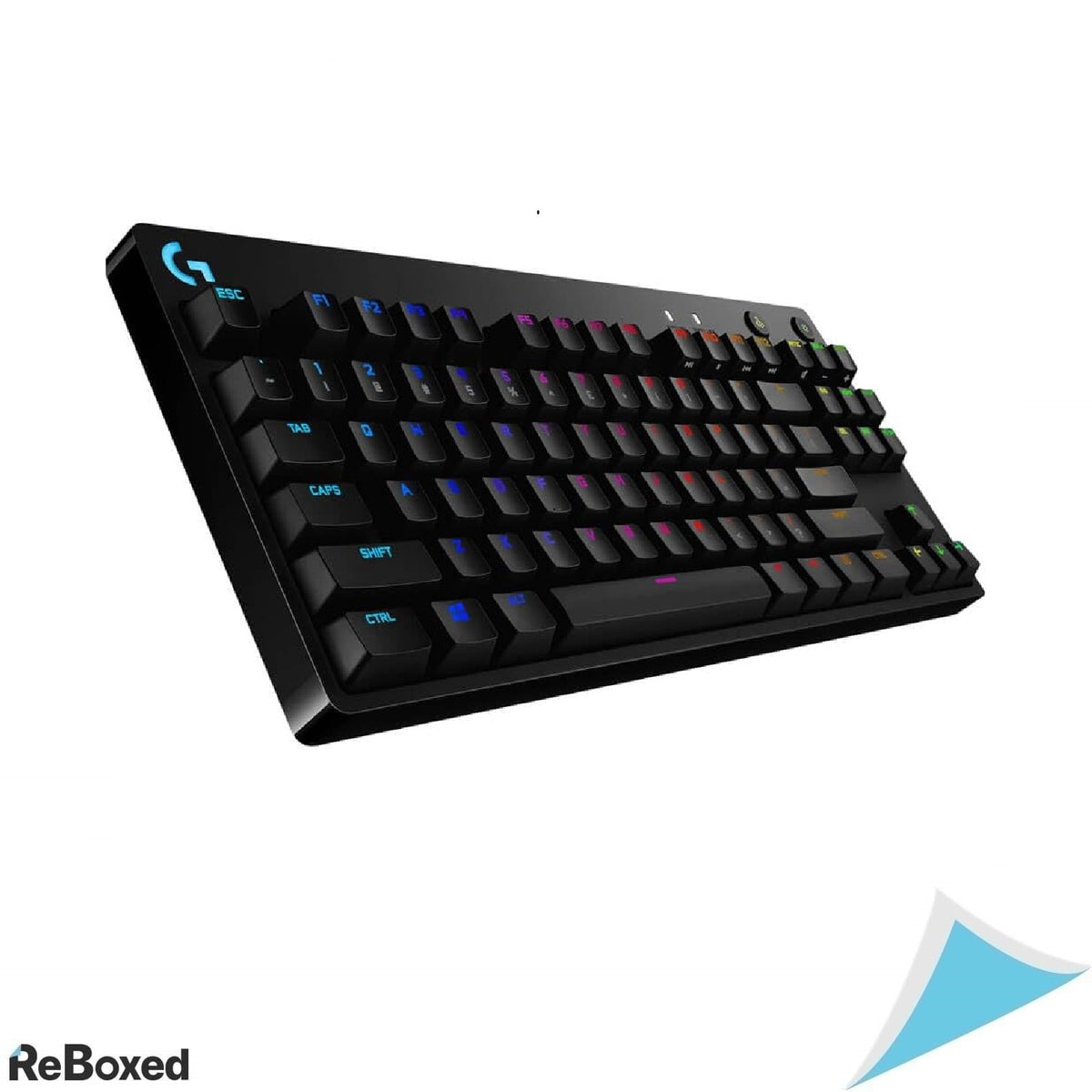 Tastatura Gaming Logitech PRO – Mecanica, GX Blue Clicky, Tenkeyless, RGB LIGHTSYNC