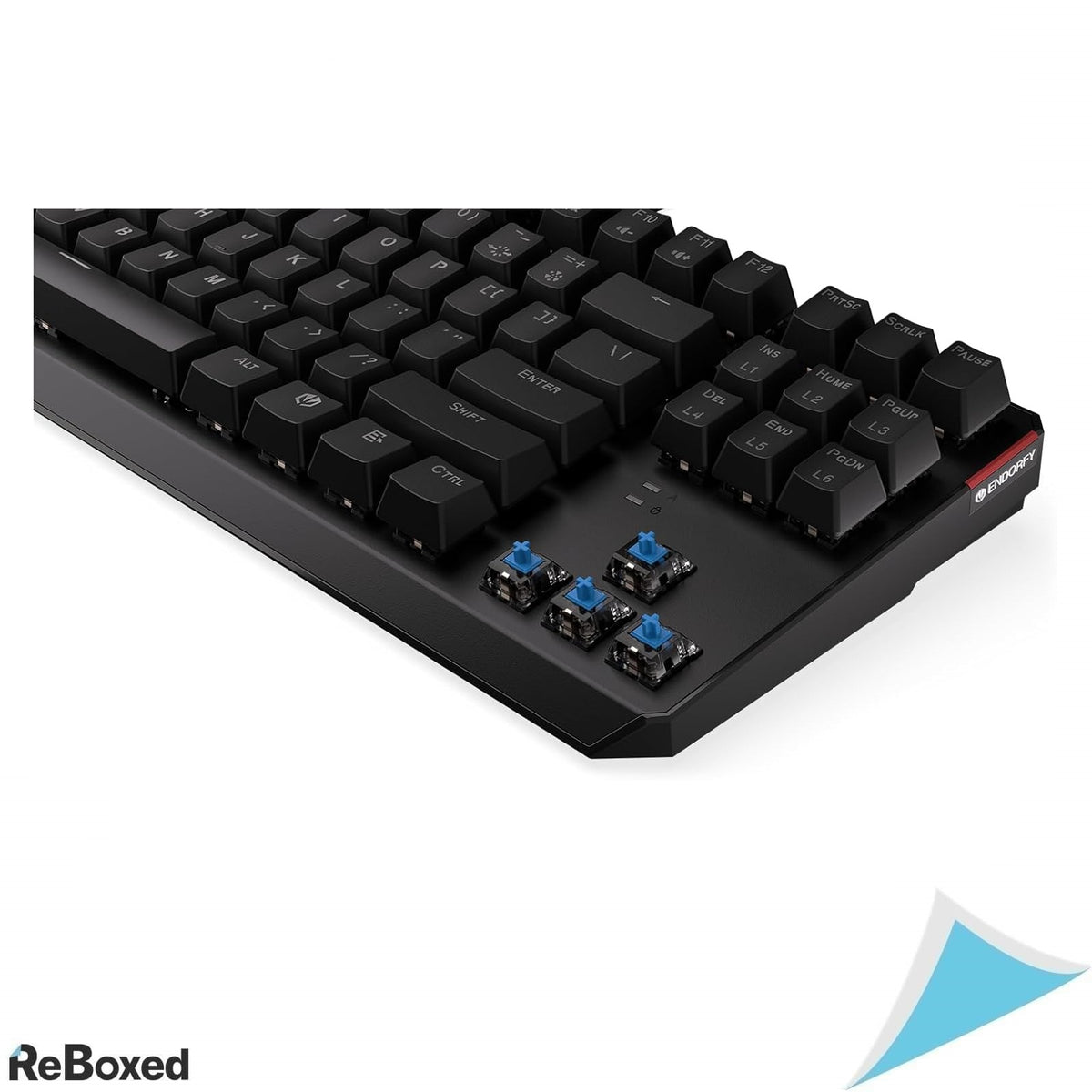 ENDORFY Thock TKL Blue – Tastatura mecanica TKL cu switch-uri Kailh Blue