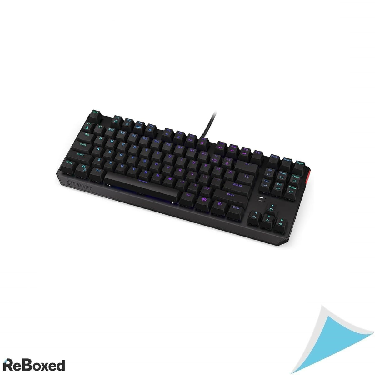 ENDORFY Thock TKL Blue – Tastatura mecanica TKL cu switch-uri Kailh Blue