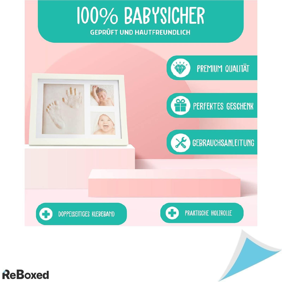 Taubchen Set de mulaj pentru amprentele bebelusului