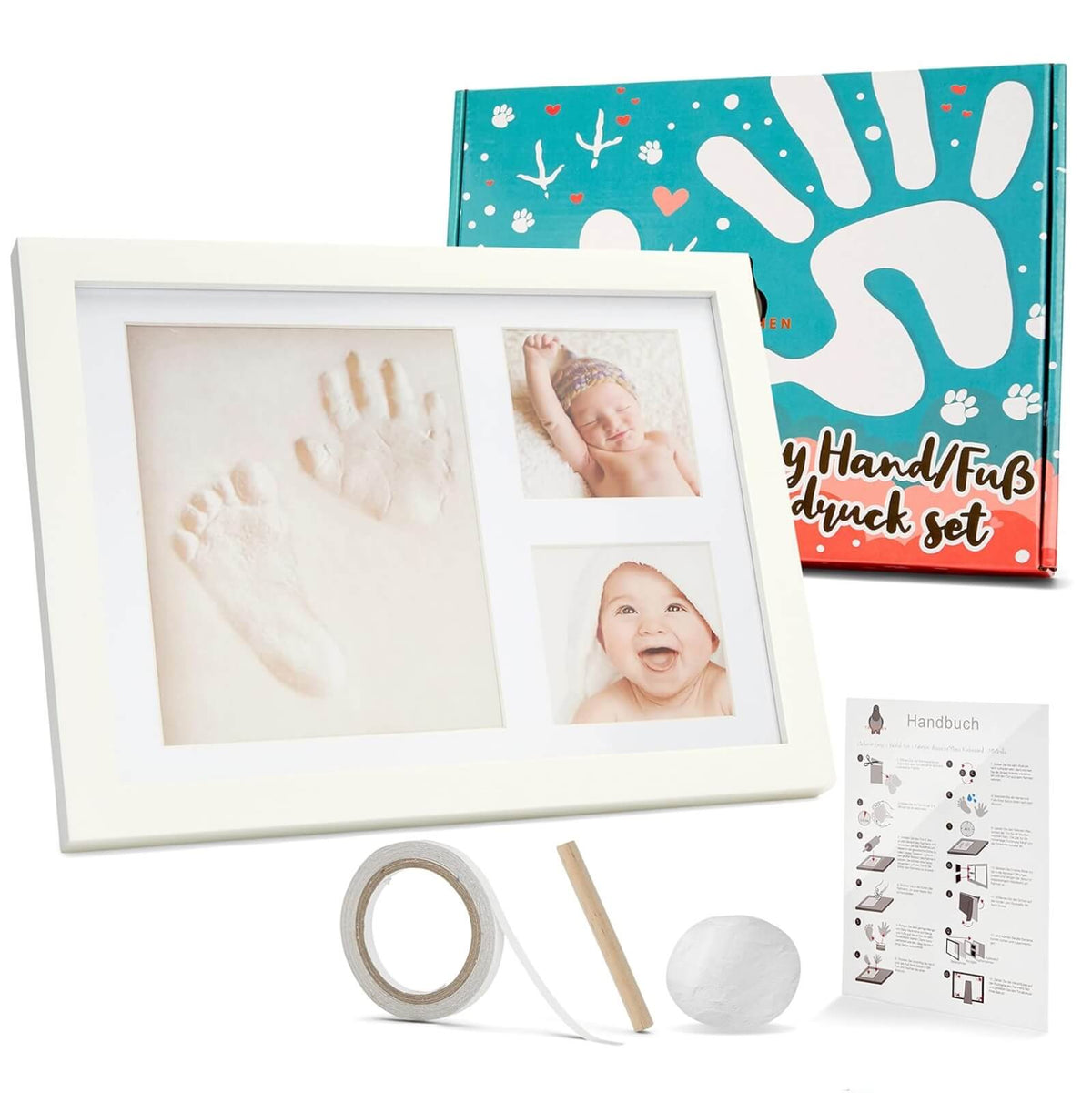 Taubchen Set de mulaj pentru amprentele bebelusului