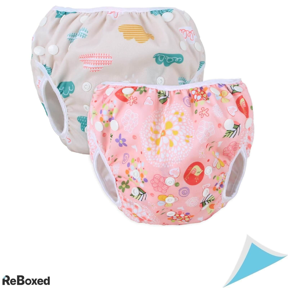 Teamoy Set 2 Scutece de Inot pentru Bebelusi