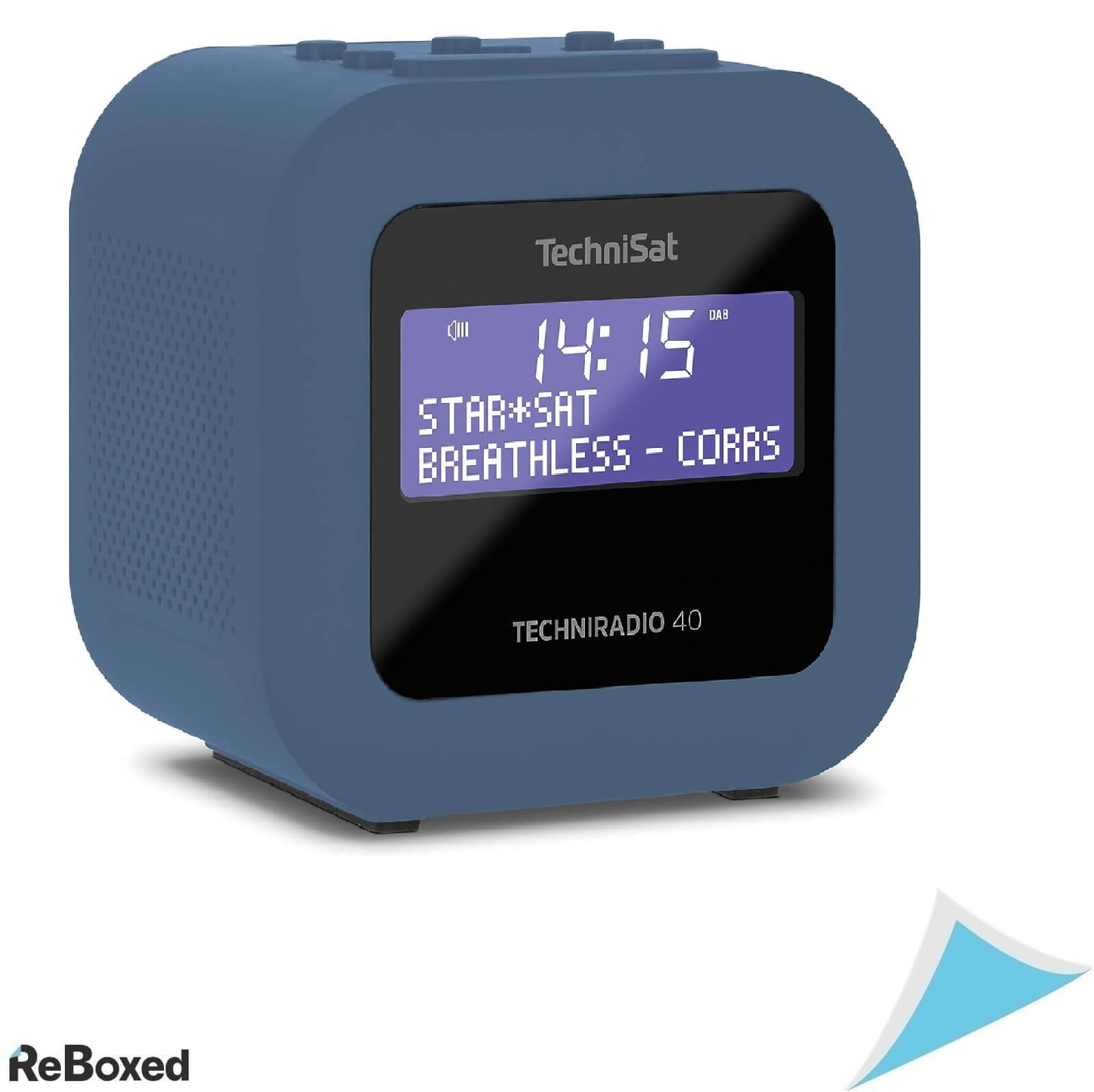 Technisat TechniRadio 40 Radio cu Ceas DAB+ FM USB 1.2W Albastru